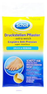 Scholl Druckstellen-Pflaster extra weich, 1 er