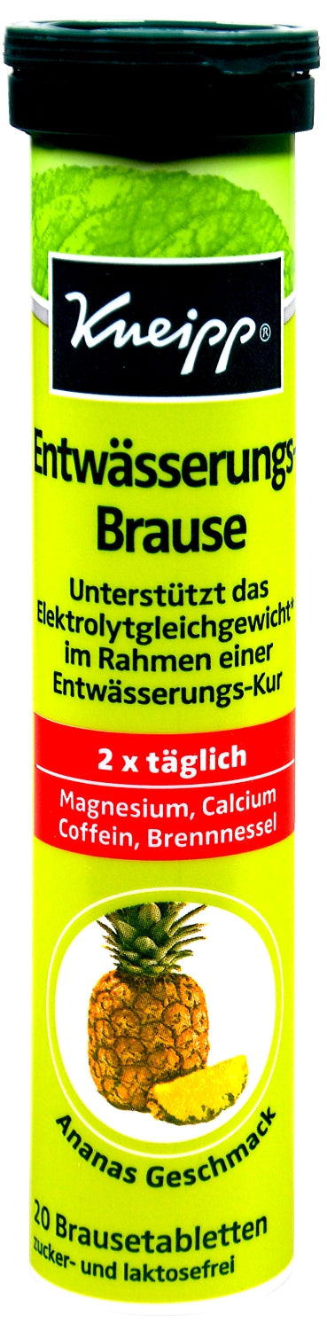 Kneipp Entwässerungsbrause Brausetabletten, 20 er