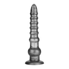 LoveToy - King Size Vibrierender Vibrax Slider 32 cm - Silber