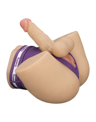 LoveToy – Streetgirls Dual Motor Sensation Pulse mit Dildo – Nude