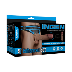 LoveToy - Ingen 23cm - Enchanced Set L/XL/2XL - Nude
