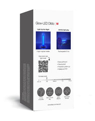 Strap-On-Me – Glow LED Dildo – Größe M – Lila