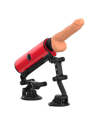 ZSEX - Doppelte Saugnapf-Fickmaschine - Rot