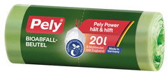 Pely Bio-Zugbandbeutel Rolle 20 l, 8 er
