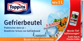 Toppits Gefrierbeutel 1 l, 40 er