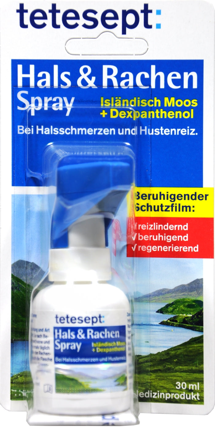 Tetesept Hals und Rachen Spray, 30 ml