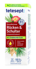 Tetesept Rücken und Schulter Gesundheitsbad, 125 ml