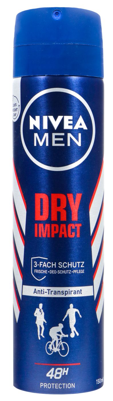 Nivea Men Deo Spray Dry Impact, 150 ml