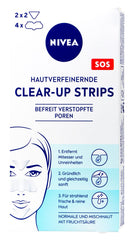 Nivea Hautverfeinernde Clear-Up Strips SOS, 6 Strip