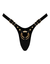 Strap-On-Me - Kunstleder-Harness Fabulous - Einheitsgröße - Schwarz glänzend