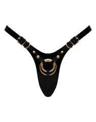 Strap-On-Me - Kunstleder-Harness Fabulous - Einheitsgröße - Schwarz glänzend