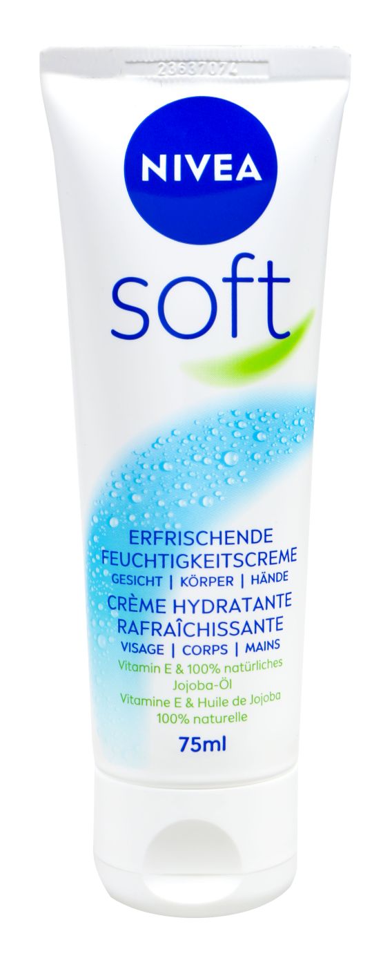 Nivea Soft Creme Tube, 75 ml