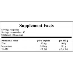 ZMA - 120caps.