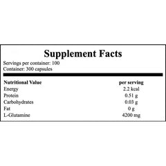 L-Glutamine 1400 MC - 300caps.