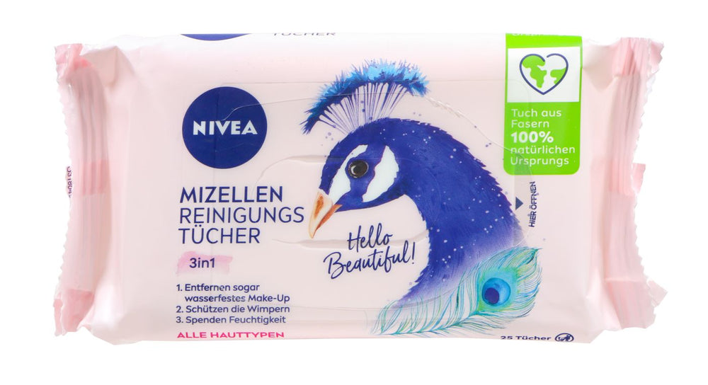 Nivea Visage Mizellen Reinigungstücher 3in1 alle Hauttypen, 25 er