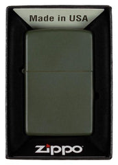Feuerzeug, Zippo, "Green Matte", unbefüllt