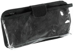 Karten-/Tablet-Tasche, klappbar, schwarz