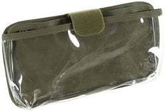 Karten-/Tablet-Tasche, klappbar, oliv