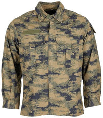 Türk. Feldbluse, Rip Stop, M2008, Air Force, gebr.