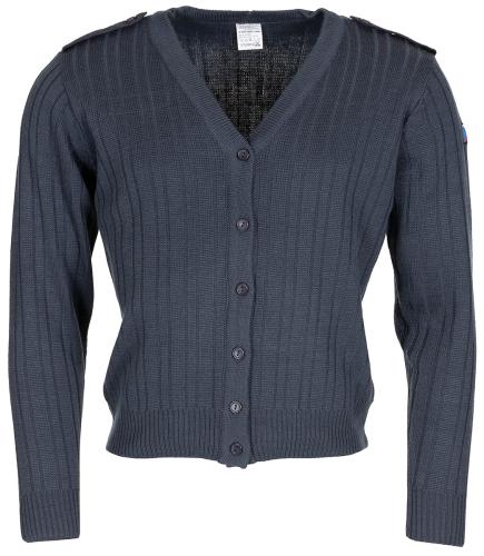 CZ Strickweste, M 97, blau, neuw.
