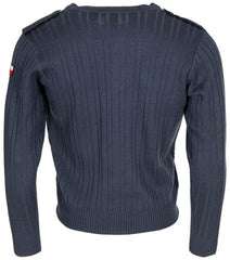 CZ Strickweste, M 97, blau, neuw.