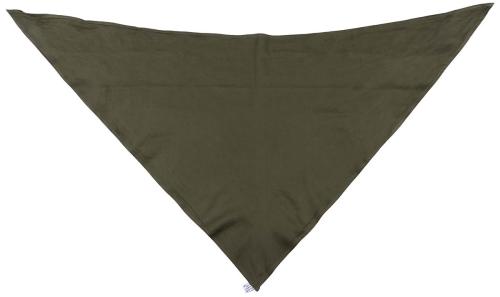 Österr. Dreieckstuch, oliv, KAZ03, ca. 130 x 60 cm, gebr.