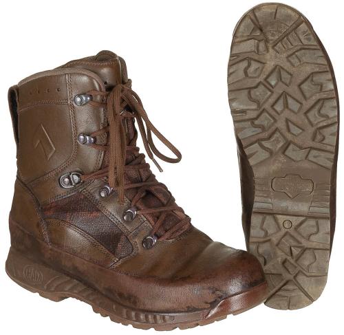 Brit. Kampfstiefel, "HAIX", HIGH LIABILITY, gebr., II Wahl