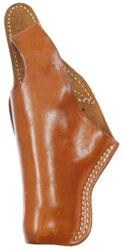 Ital. Pistolenholster, Leder, links, braun, gebr.