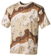 US T-Shirt, halbarm, 6 Farben desert, 170 g/m²