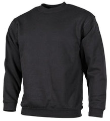 Sweatshirt, 340 g/m², schwarz