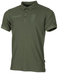 Poloshirt, "Tactical", Coolmax, oliv