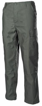 US Kampfhose, BDU, oliv, Knie- und Gesäßverstärkung