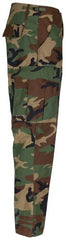 US Kampfhose, BDU, Rip Stop, woodland
