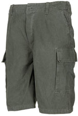 BW Moleskin Bermuda, oliv-stonewashed