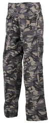Cargohose, "Defense", combat- camo, PT, vintage trash wash