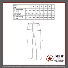 Softshell Hose, "Allround", oliv