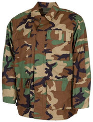 US BDU Feldjacke, Rip Stop, woodland