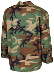 US BDU Feldjacke, Rip Stop, woodland