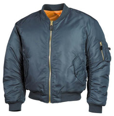 US Pilotenjacke MA1, alphablau