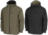 Thermojacke, wendbar, oliv/schwarz