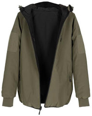 Thermojacke, wendbar, oliv/schwarz