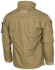 Fleece-Jacke, "Combat", coyote tan