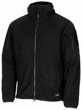 Fleece-Jacke, "ViperGrid", schwarz