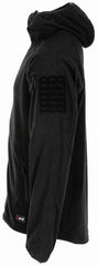 Fleece-Jacke, "ViperGrid", schwarz