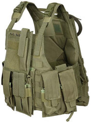 Weste, "Ranger", div. Taschen, oliv