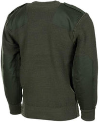BW Pullover, mit Brusttasche, oliv