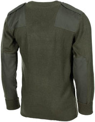 BW Pullover, mit Brusttasche, oliv