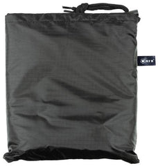 Poncho, Rip Stop, schwarz, ca. 144 x 223 cm