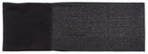 Rundschal, Fleece, schwarz