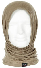 Rundschal, "Merino Lite", coyote tan